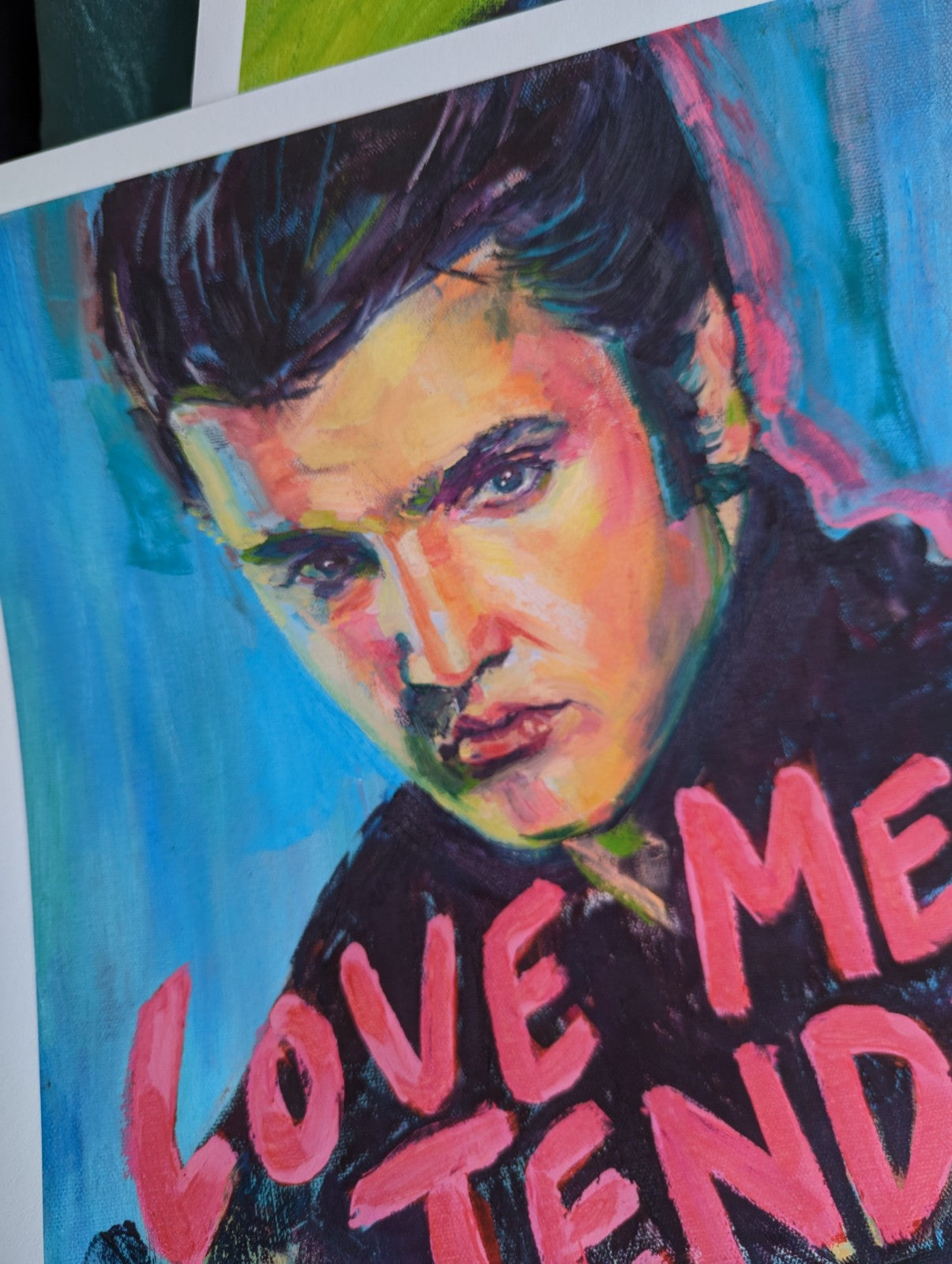 'Love Me Tender' Elvis Print